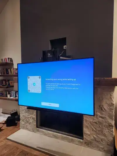 Professional TV mounting installation in Milwaukee home